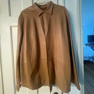 Loewe leather shirt